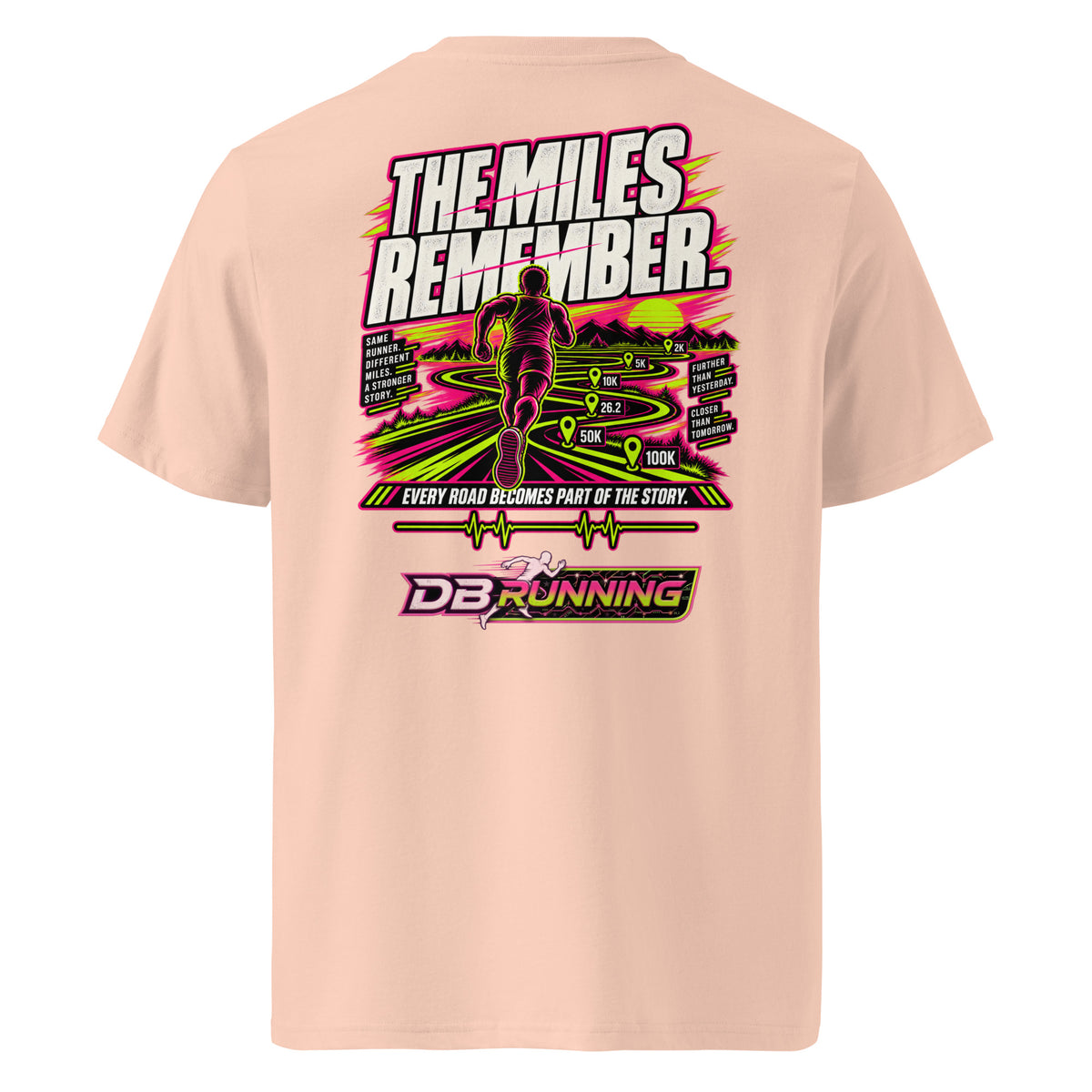 The Miles Remember Male - T-Shirt - DB Running