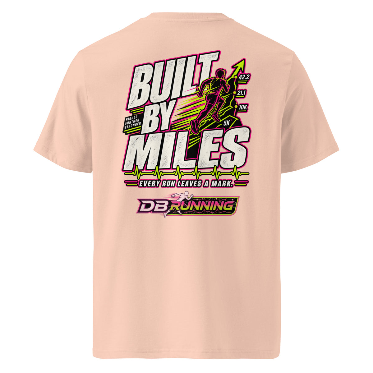Built by Miles Male - T-Shirt - DB Running