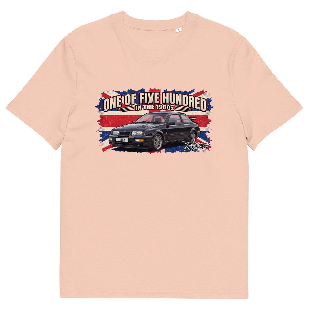 Sierra RS500 Whale Tail T-Shirt - Dean's Classic Cars