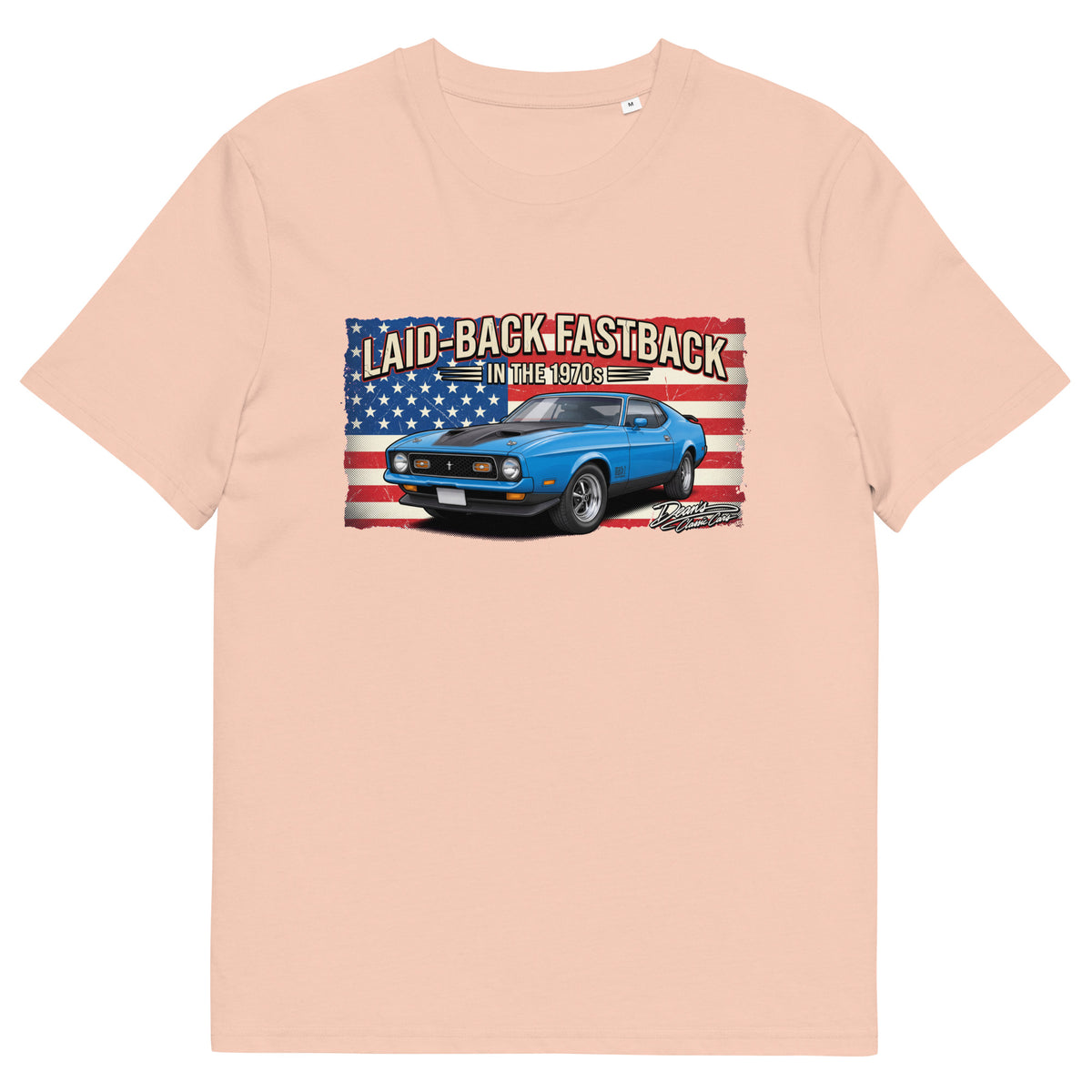 Mach 1 Grabber Blue T-Shirt - Dean's Classic Cars