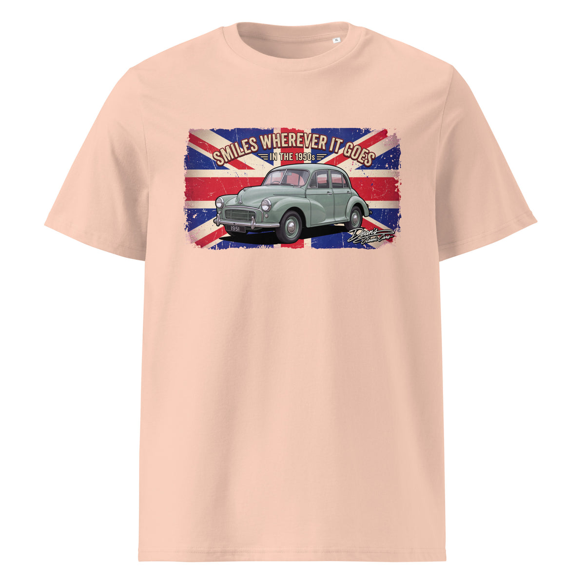 Minor MM Mist Green T-Shirt - Dean's Classic Cars