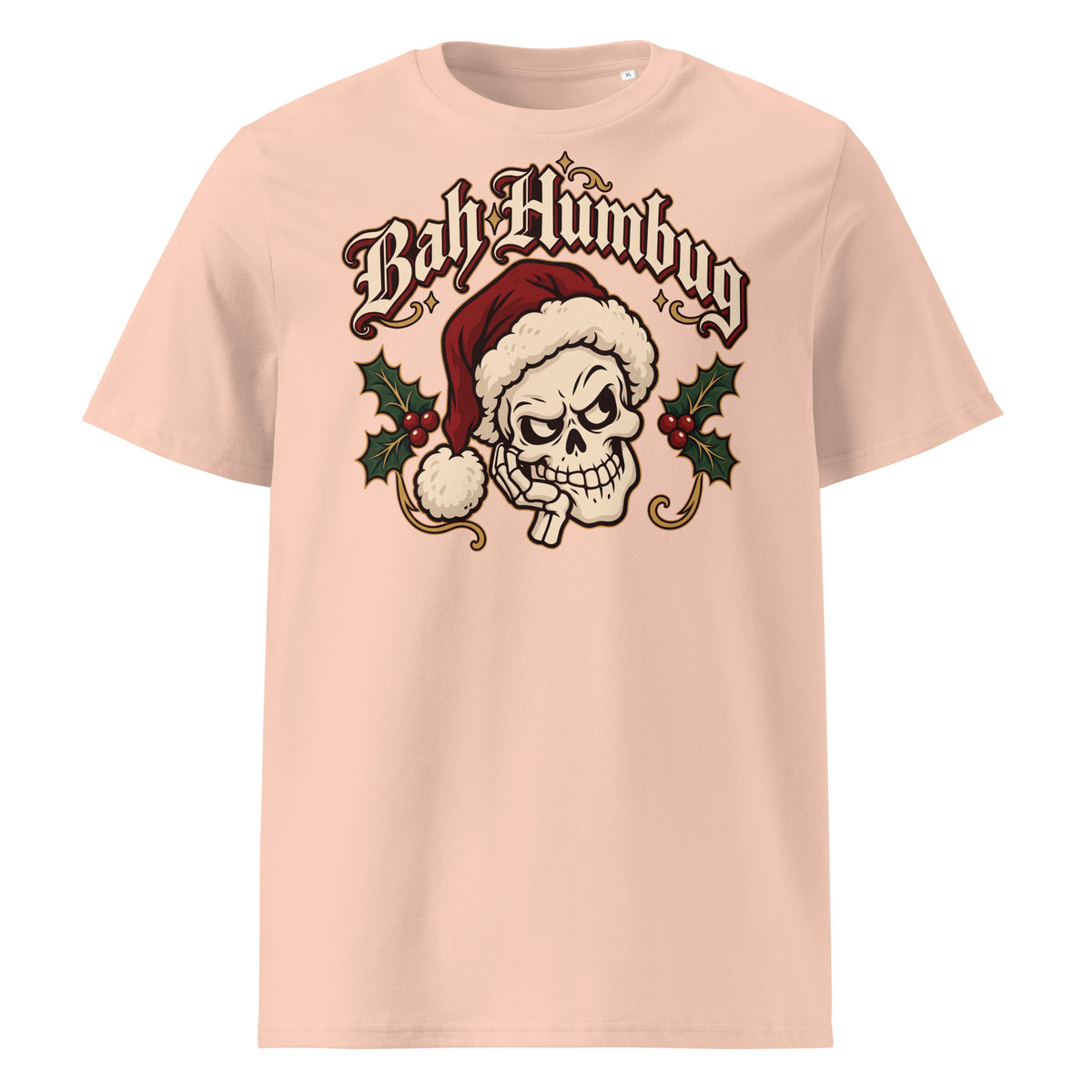 Bah Humbug Christmas T-Shirt (Pastels) - Ricki Robin