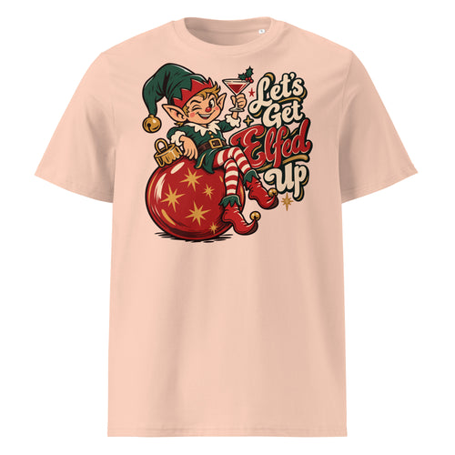 Let's Get Elfed Up Christmas T-Shirt (Pastels) - Ricki Robin