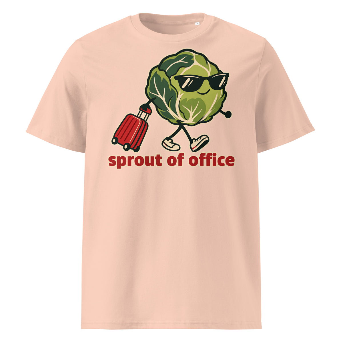 Sprout Of Office Christmas T-Shirt (Pastels) - Ricki Robin