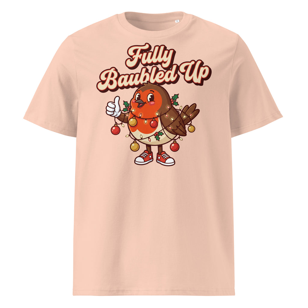 Fully Baubled Up Christmas T-Shirt (Pastels) - Ricki Robin