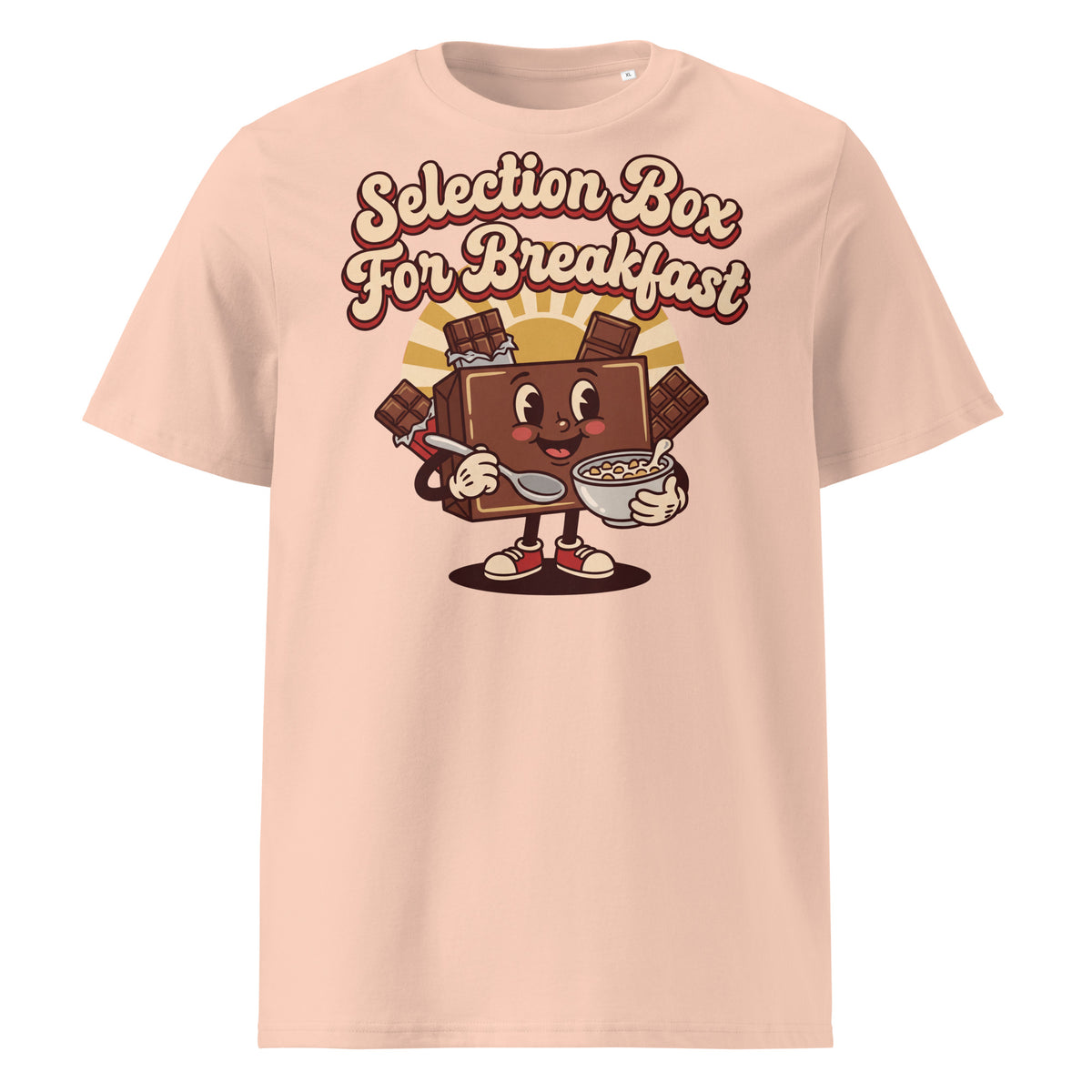 Selection Box For Breakfast Christmas T-Shirt (Pastels) - Ricki Robin