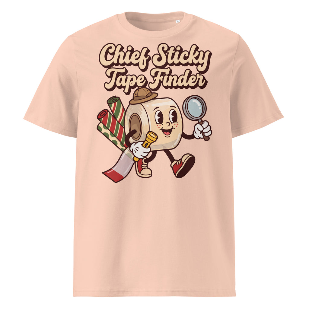 Chief Sticky Tape Finder Christmas T-Shirt (Pastels) - Ricki Robin