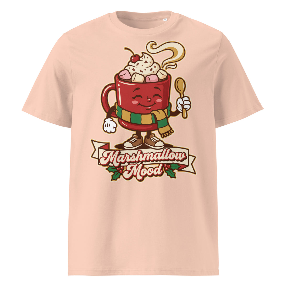 Marshmallow Mood Christmas T-Shirt (Pastels) - Ricki Robin