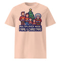 Multiplayer Mode: Family Christmas T-Shirt (Pastels) - Ricki Robin