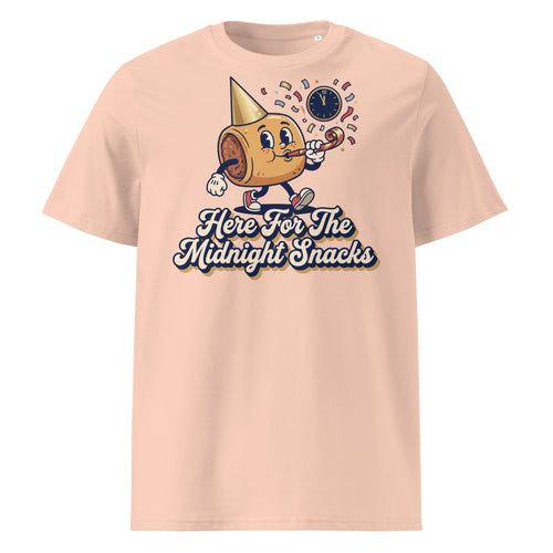 Here For The Midnight Snacks New Year T-Shirt (Pastels) - Ricki Robin