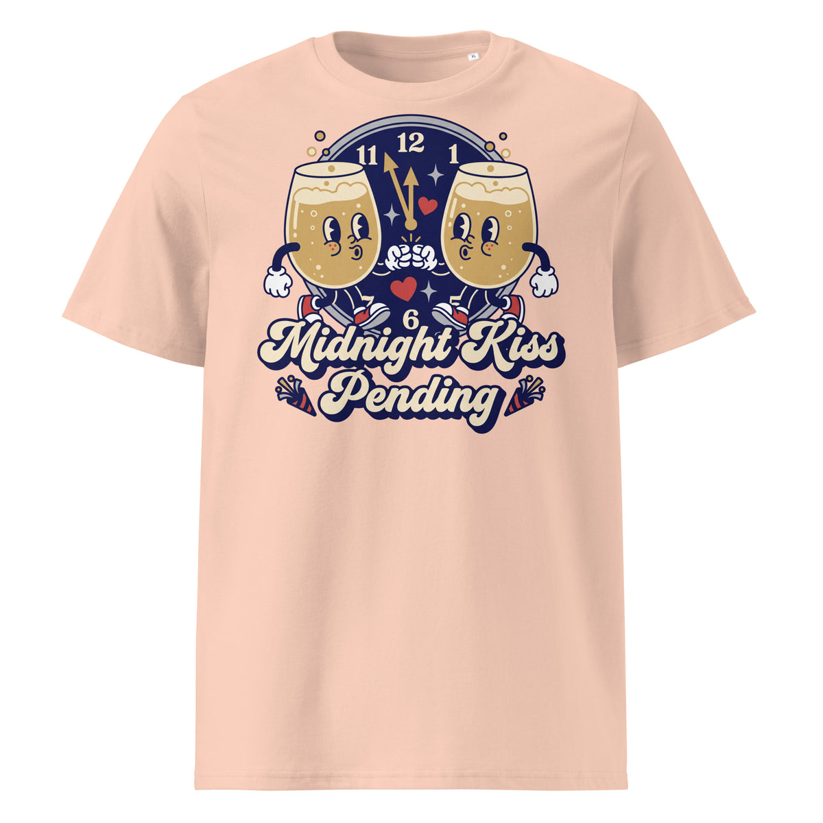 Midnight Kiss Pending New Year T-Shirt (Pastels) - Ricki Robin