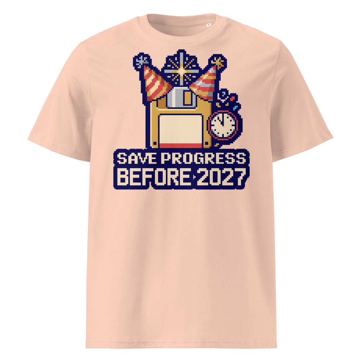 Save Progress Before 2027 New Year T-Shirt (Pastels) - Ricki Robin