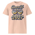 Cheers To 2027 New Year T-Shirt (Pastels) - Ricki Robin
