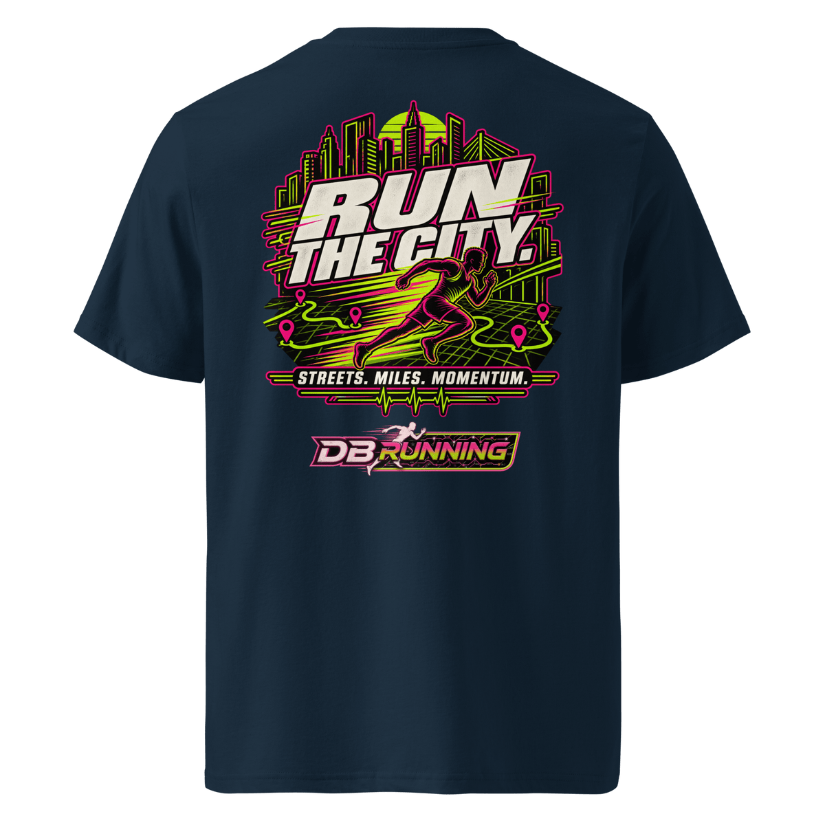 Run the City Male - T-Shirt - DB Running