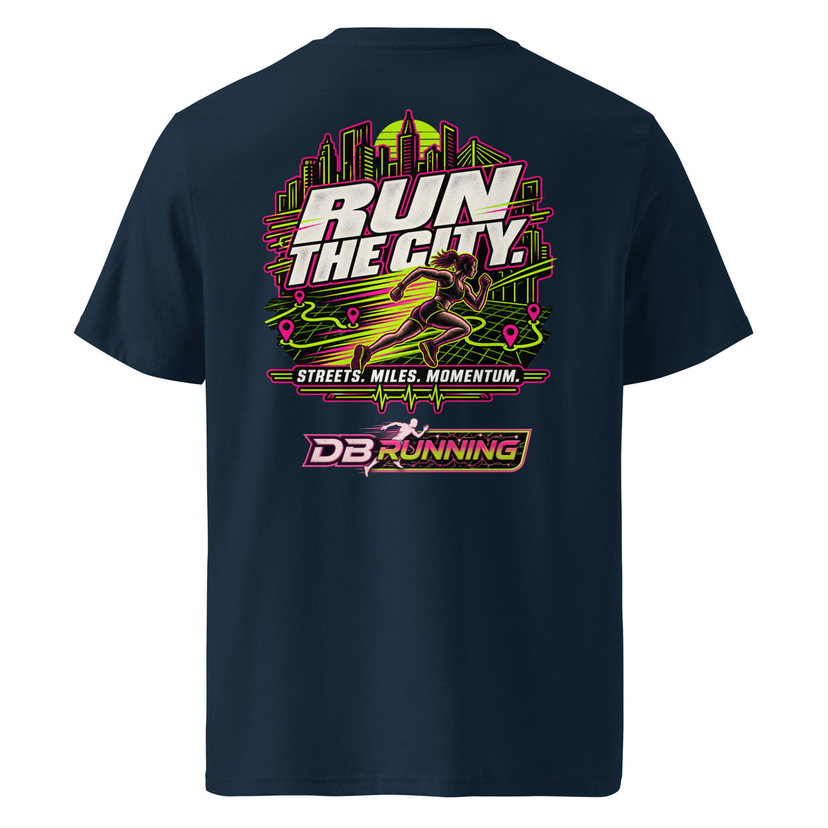 Run the City Female - T-Shirt - DB Running