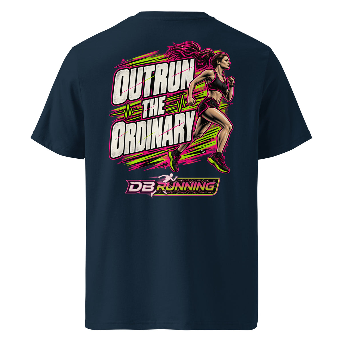 Outrun the Ordinary Female - T-Shirt - DB Running
