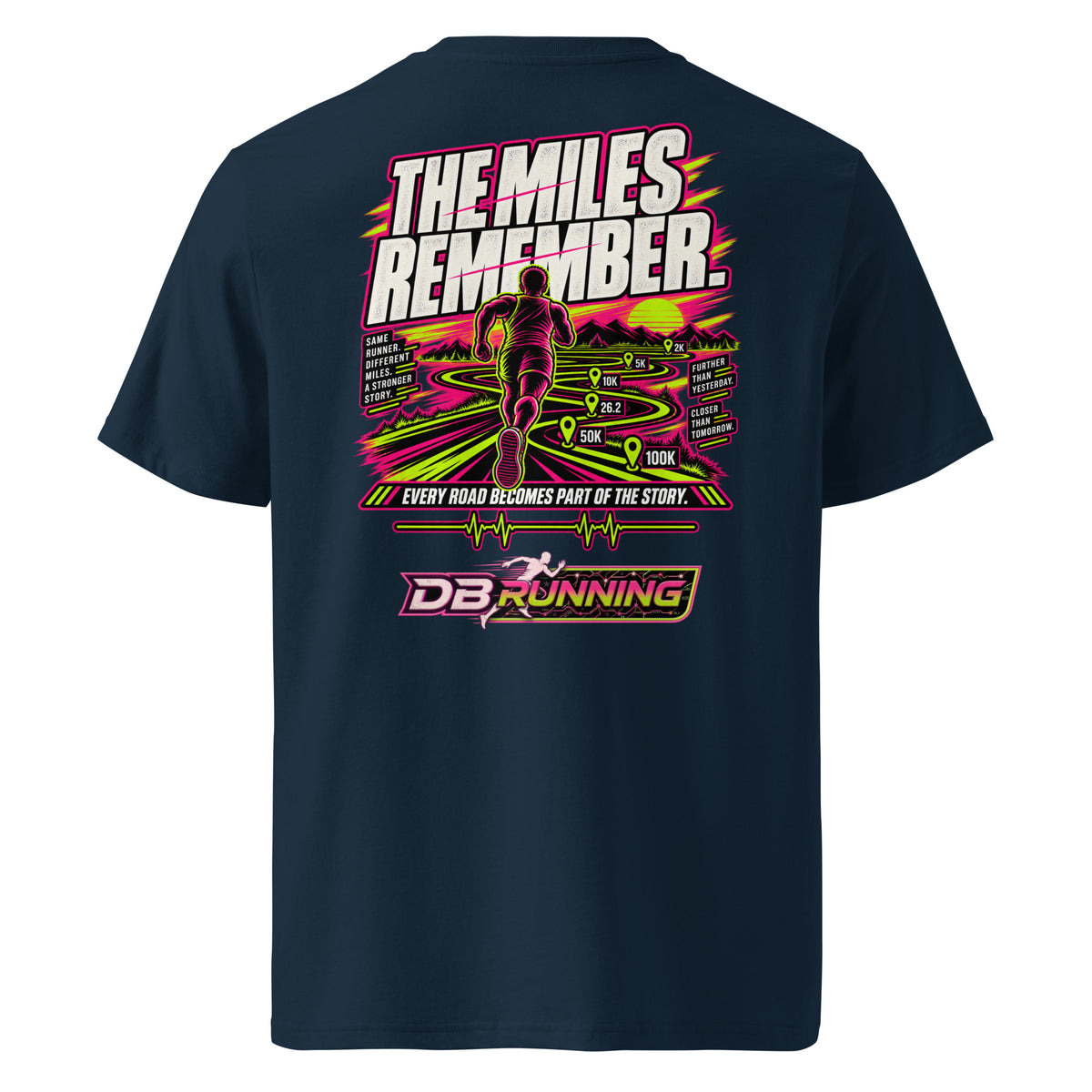 The Miles Remember Male - T-Shirt - DB Running