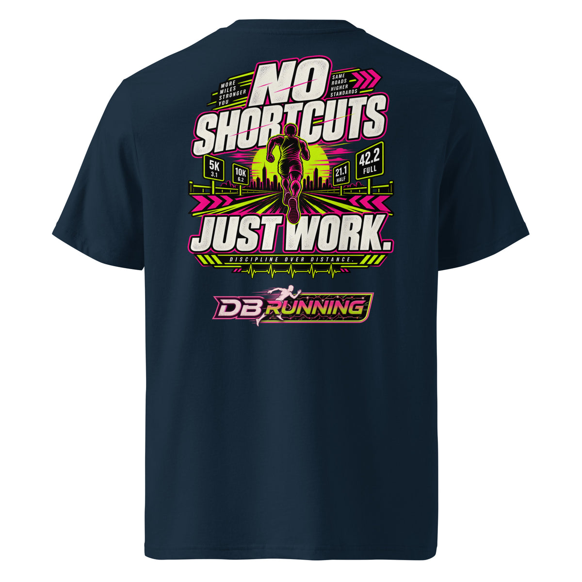 No Shortcuts Male - T-Shirt - DB Running