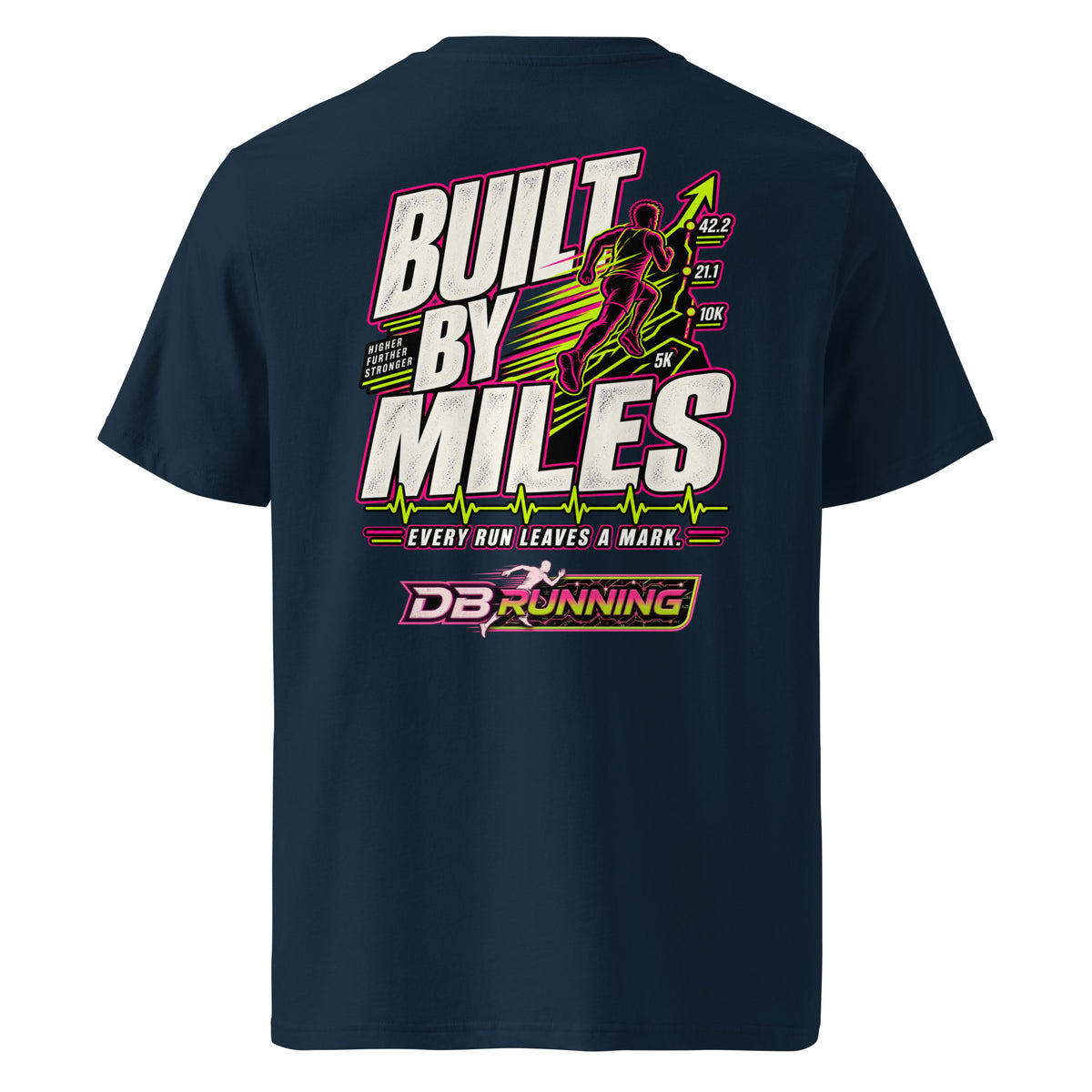 Built by Miles Male - T-Shirt - DB Running