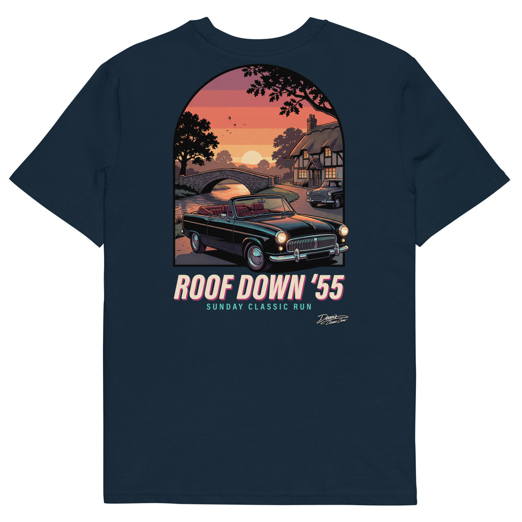 Consul Convertible Roof Down T-Shirt - Dean's Classic Cars