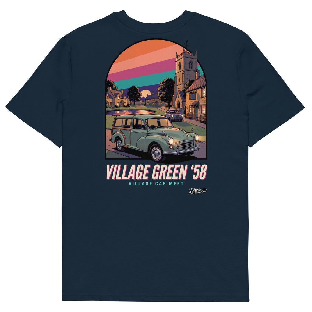 Minor Traveller Village Green T-Shirt - Dean's Classic Cars