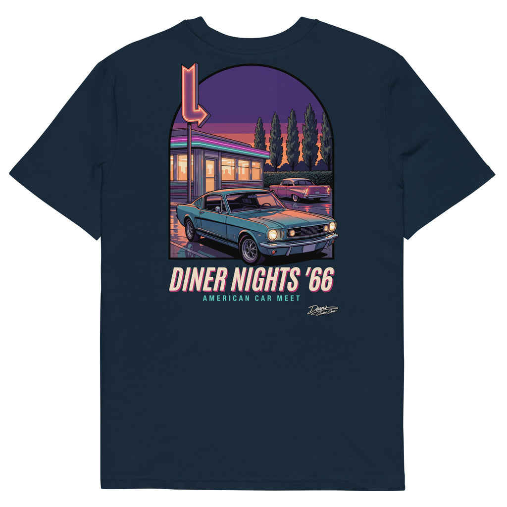 Mustang GT Diner Nights T-Shirt - Dean's Classic Cars