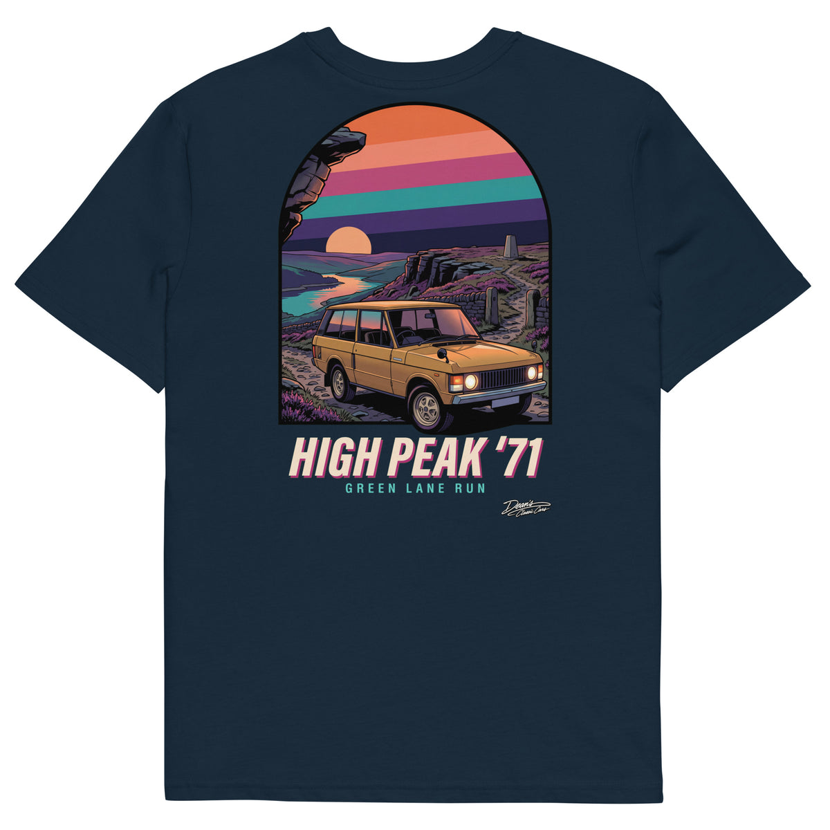 Range Rover High Peak T-Shirt - Dean's Classic Cars