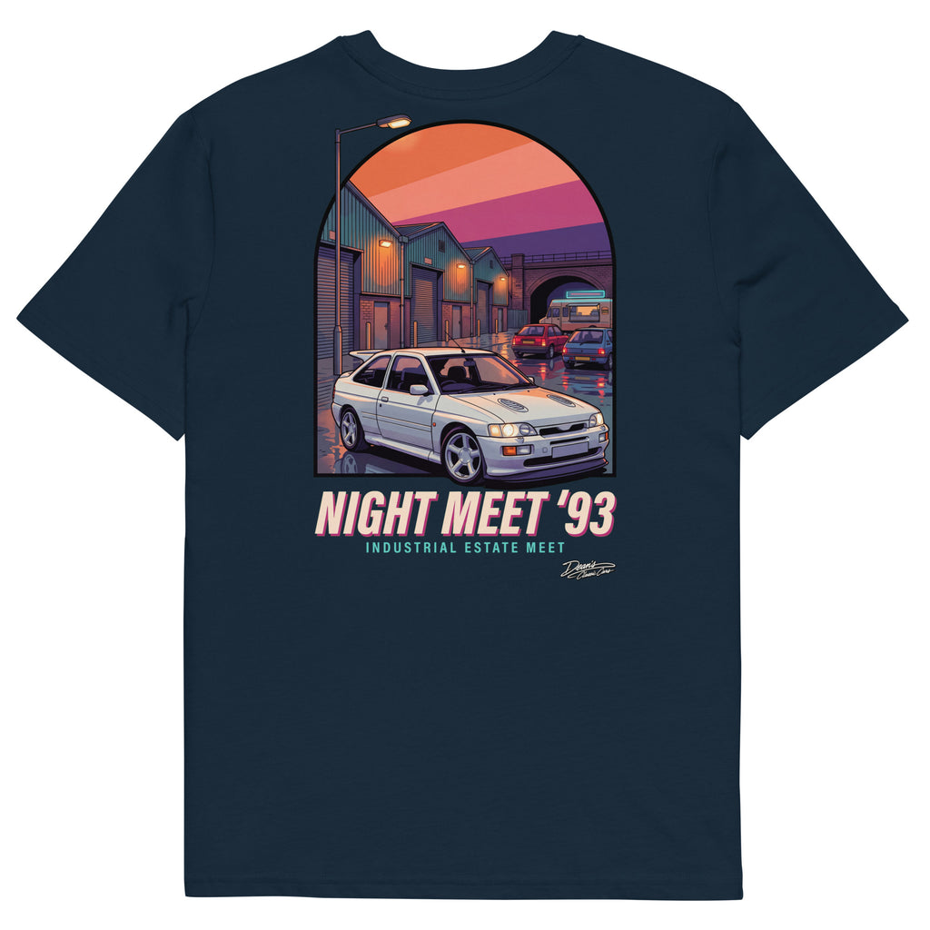 Escort Cosworth Night Meet T-Shirt - Dean's Classic Cars