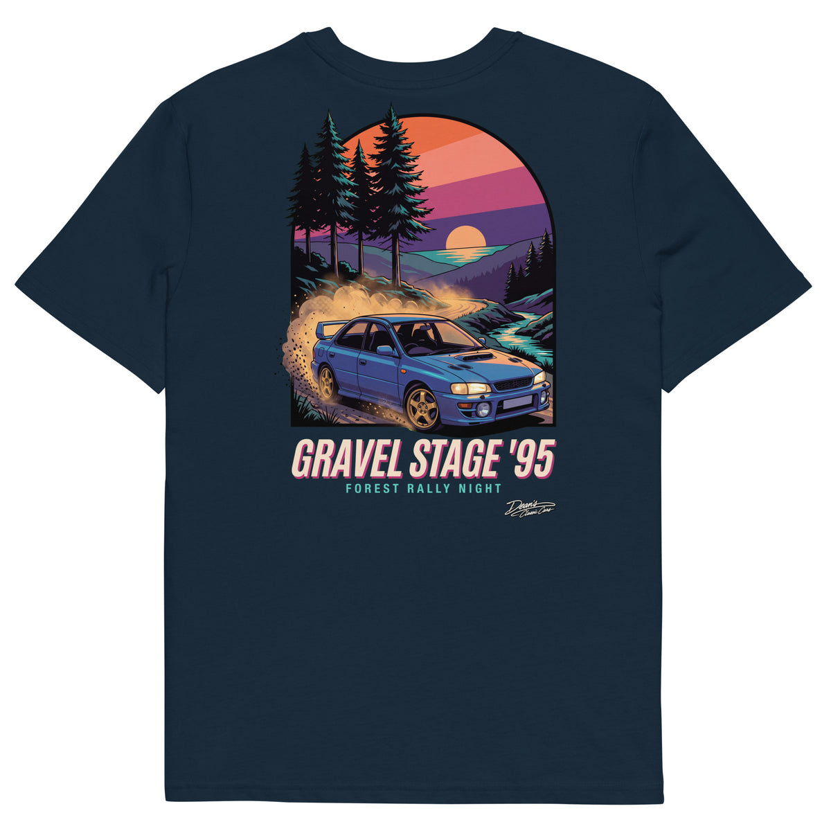 Impreza Turbo Gravel Stage T-Shirt - Dean's Classic Cars
