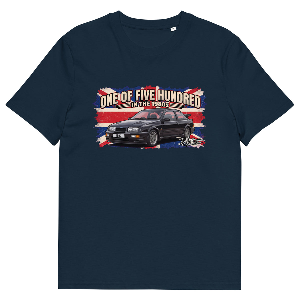 Sierra RS500 Whale Tail T-Shirt - Dean's Classic Cars