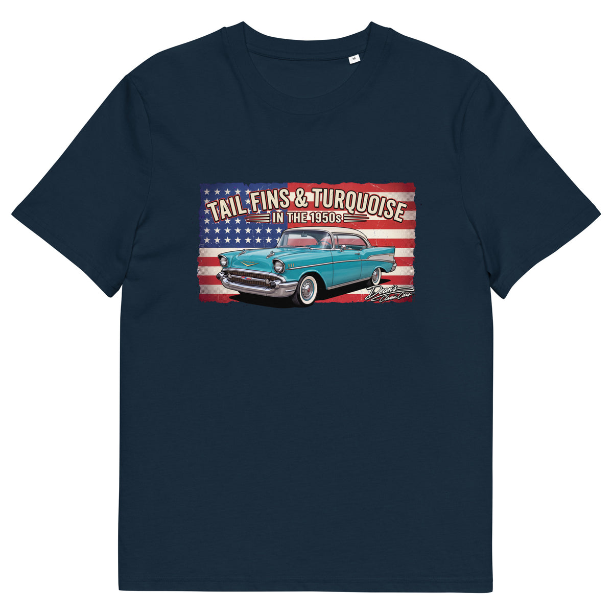 Bel Air Tropical Turquoise T-Shirt - Dean's Classic Cars