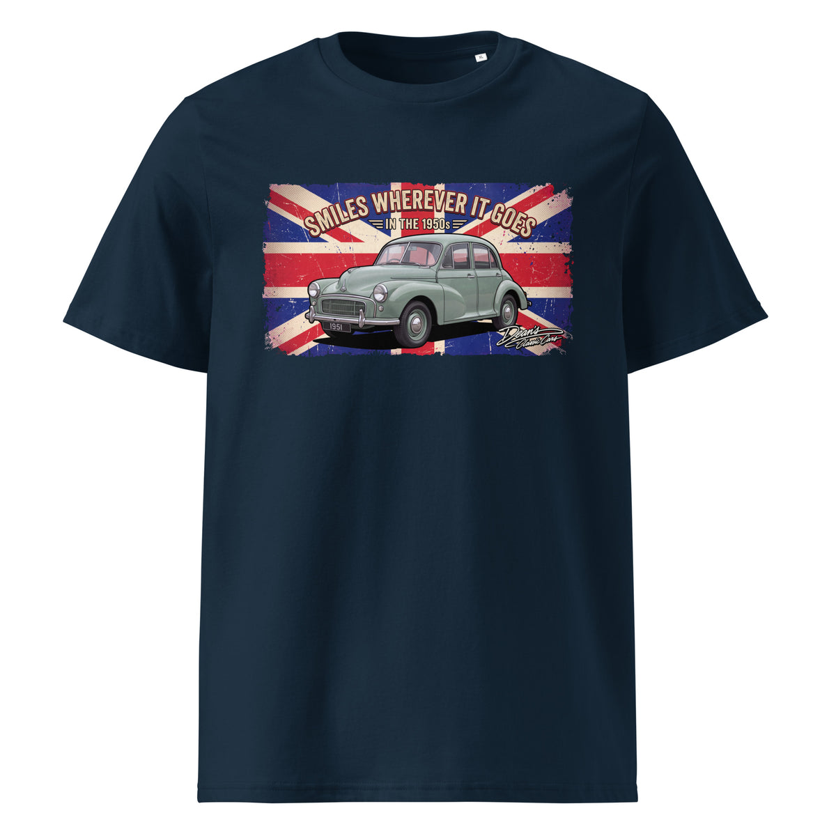 Minor MM Mist Green T-Shirt - Dean's Classic Cars