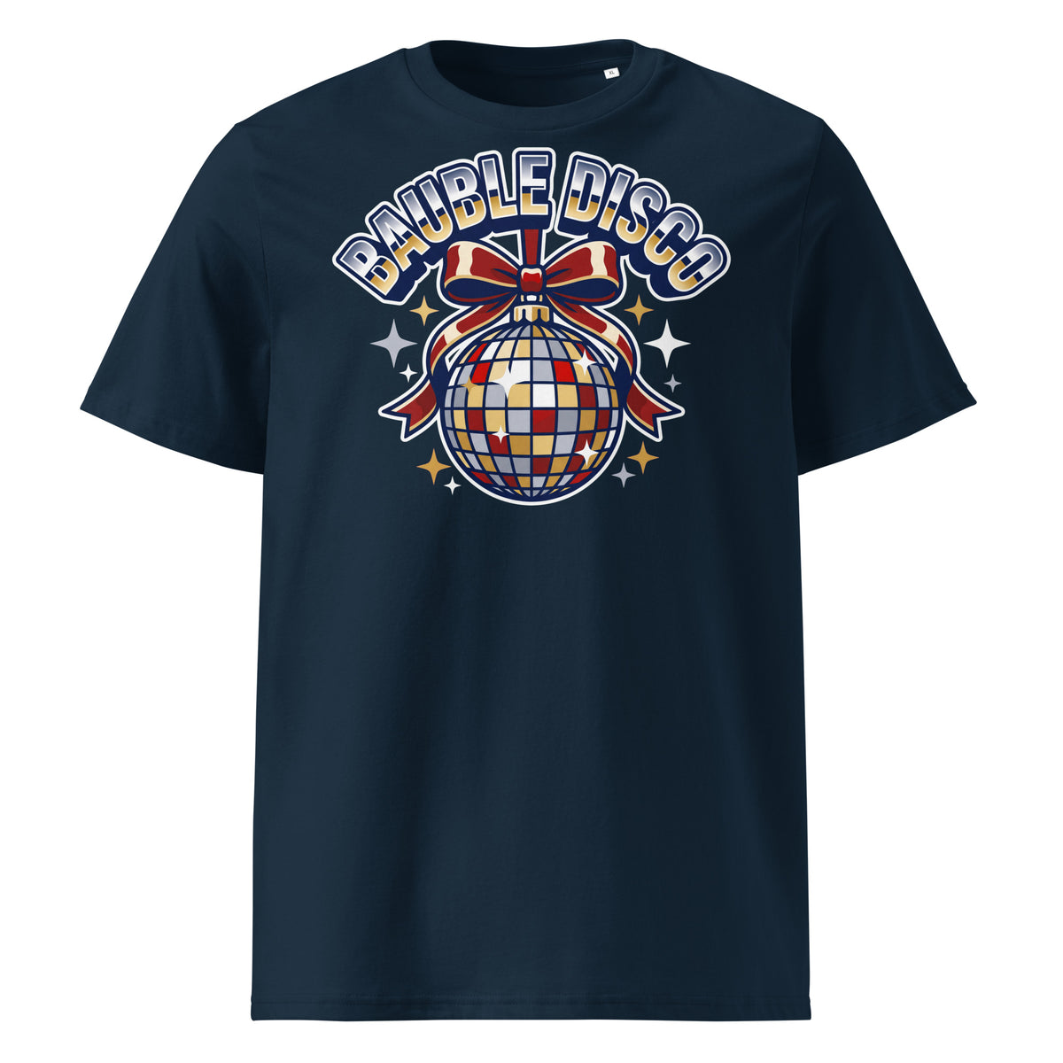 Bauble Disco Christmas T-Shirt - Ricki Robin