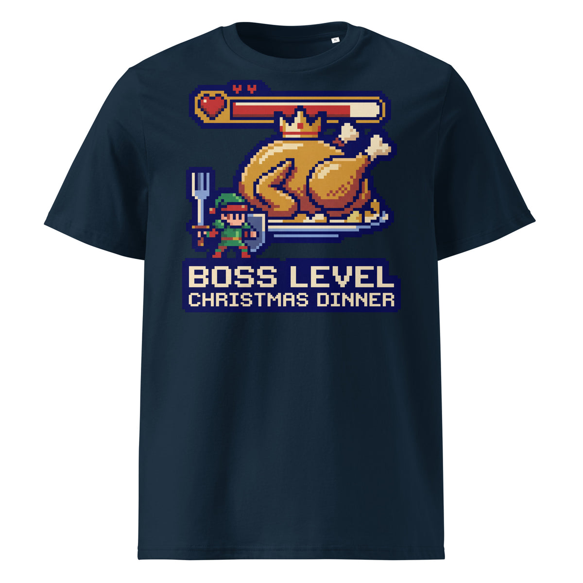 Boss Level: Christmas Dinner T-Shirt - Ricki Robin