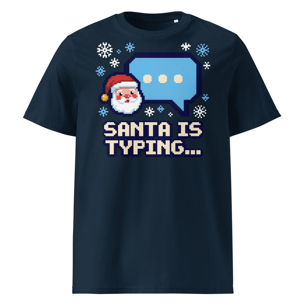 Santa Is Typing... Christmas T-Shirt - Ricki Robin