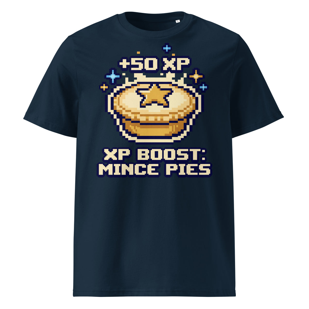 XP Boost: Mince Pies Christmas T-Shirt - Ricki Robin