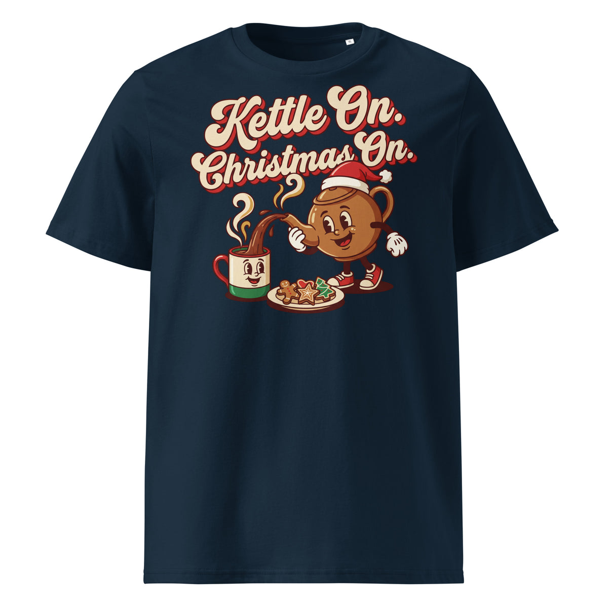 Kettle On. Christmas On. T-Shirt - Ricki Robin