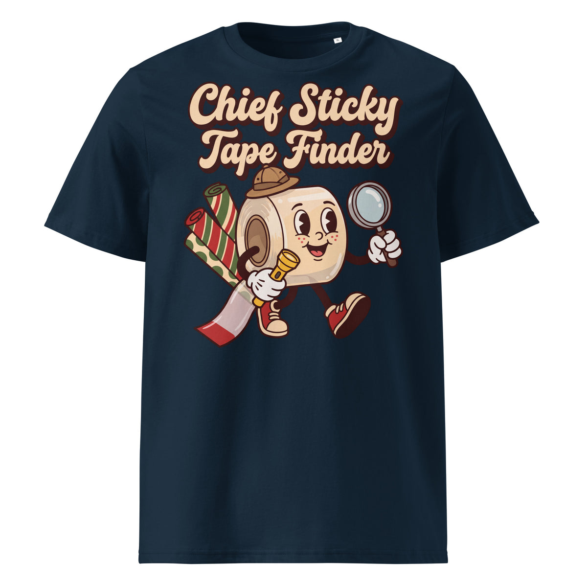 Chief Sticky Tape Finder Christmas T-Shirt - Ricki Robin