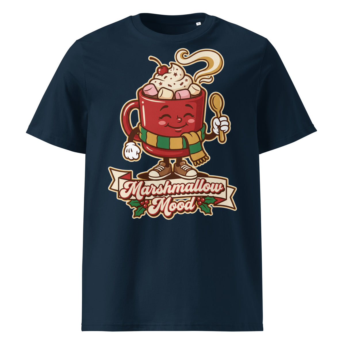 Marshmallow Mood Christmas T-Shirt - Ricki Robin