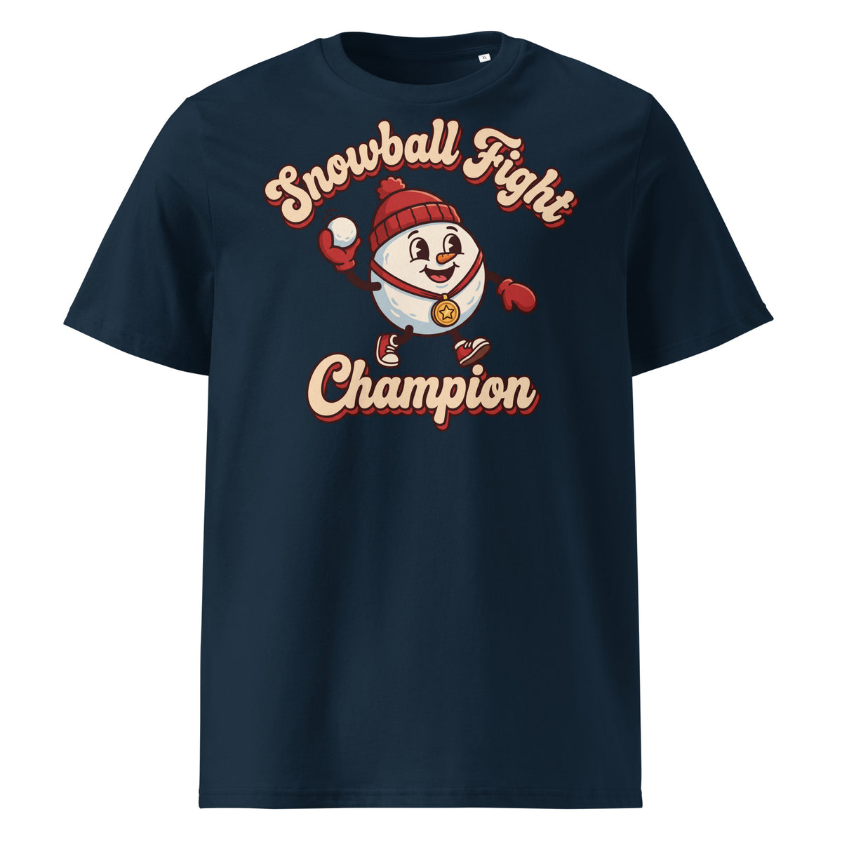 Snowball Fight Champion Christmas T-Shirt - Ricki Robin
