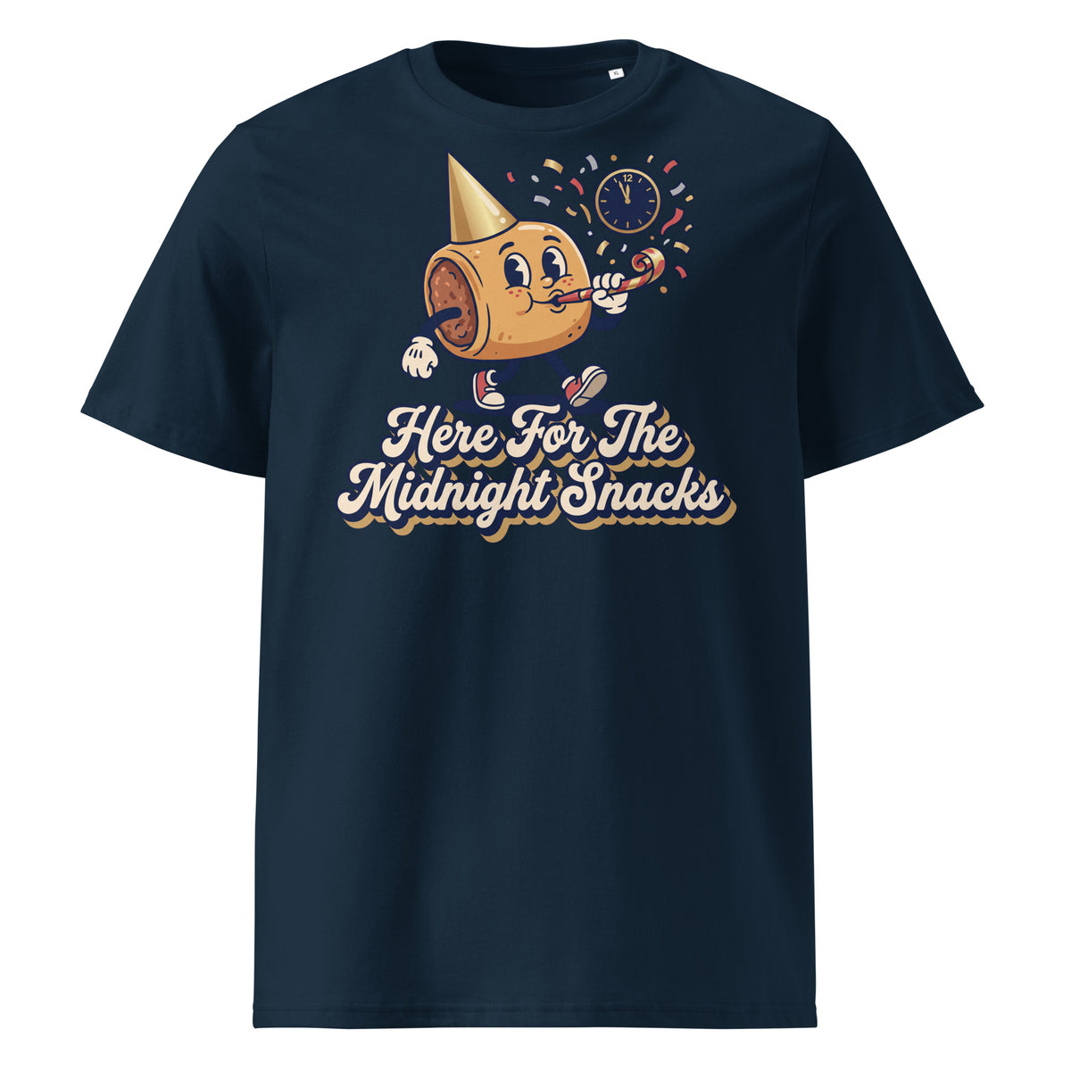 Here For The Midnight Snacks New Year T-Shirt - Ricki Robin