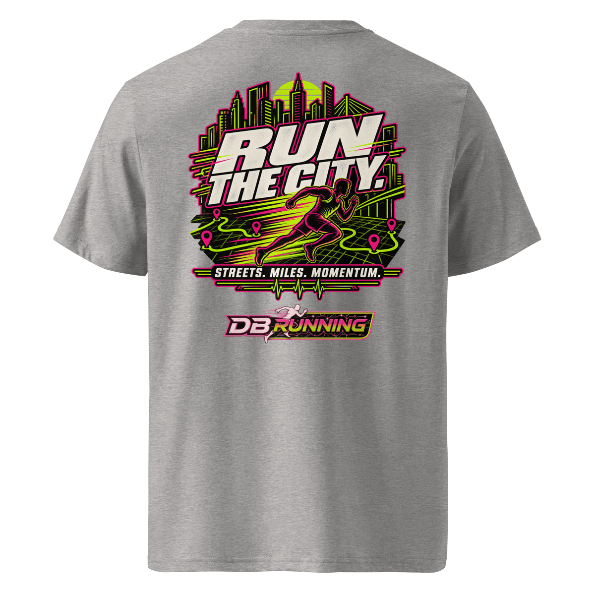 Run the City Male - T-Shirt - DB Running