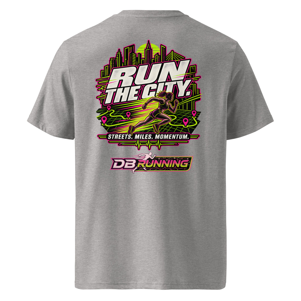 Run the City Female - T-Shirt - DB Running