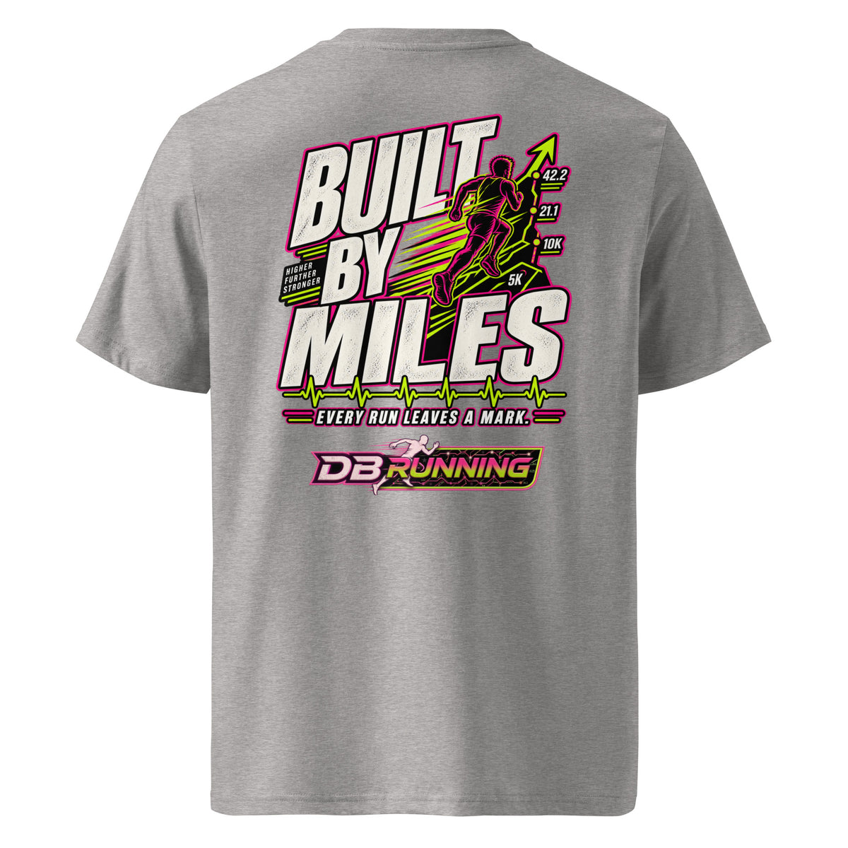 Built by Miles Male - T-Shirt - DB Running
