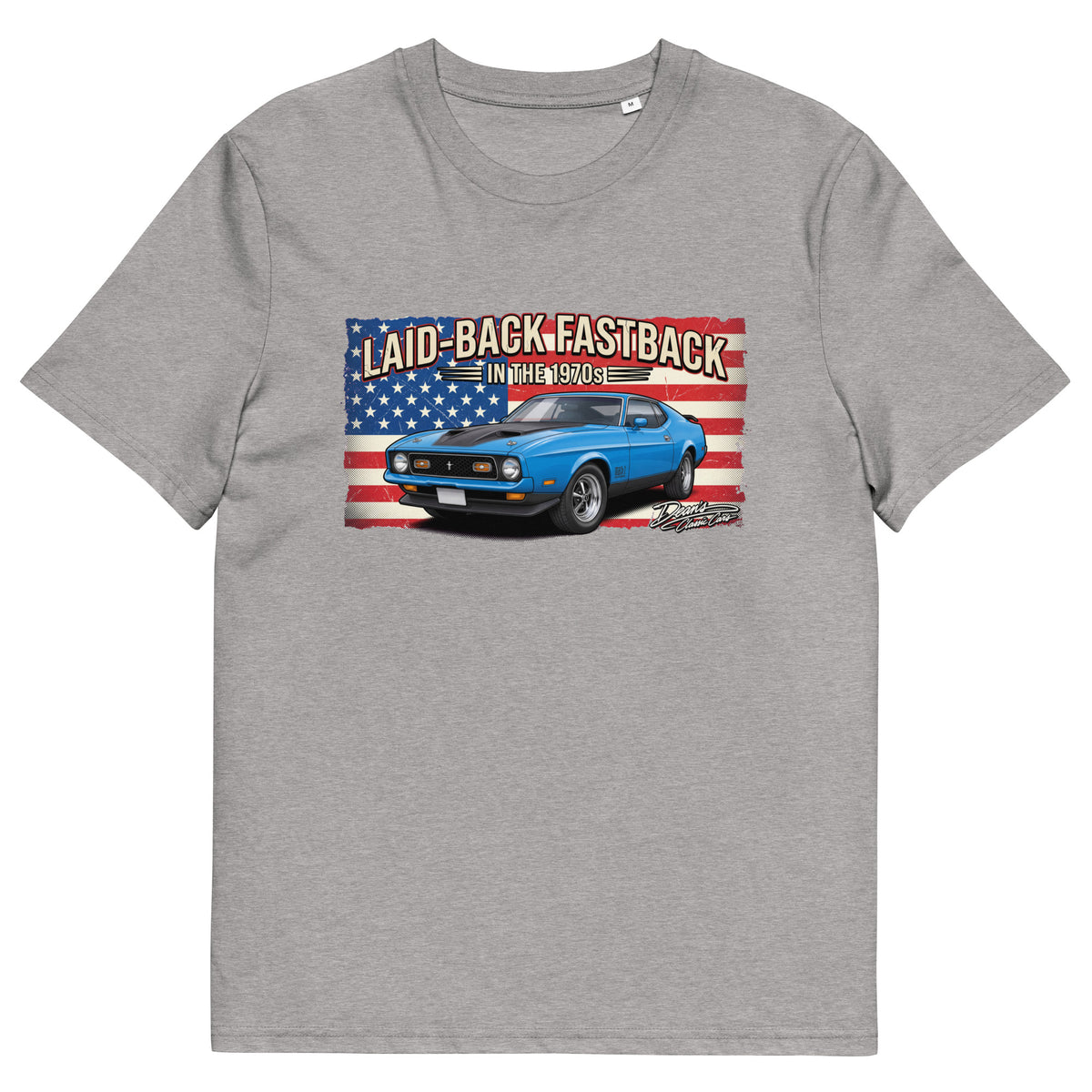Mach 1 Grabber Blue T-Shirt - Dean's Classic Cars
