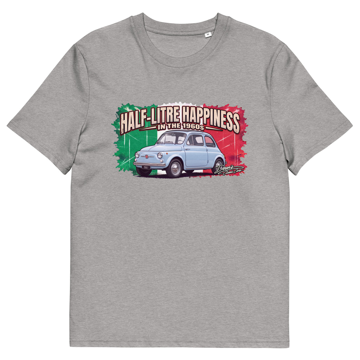 500 D Celestial Blue T-Shirt - Dean's Classic Cars