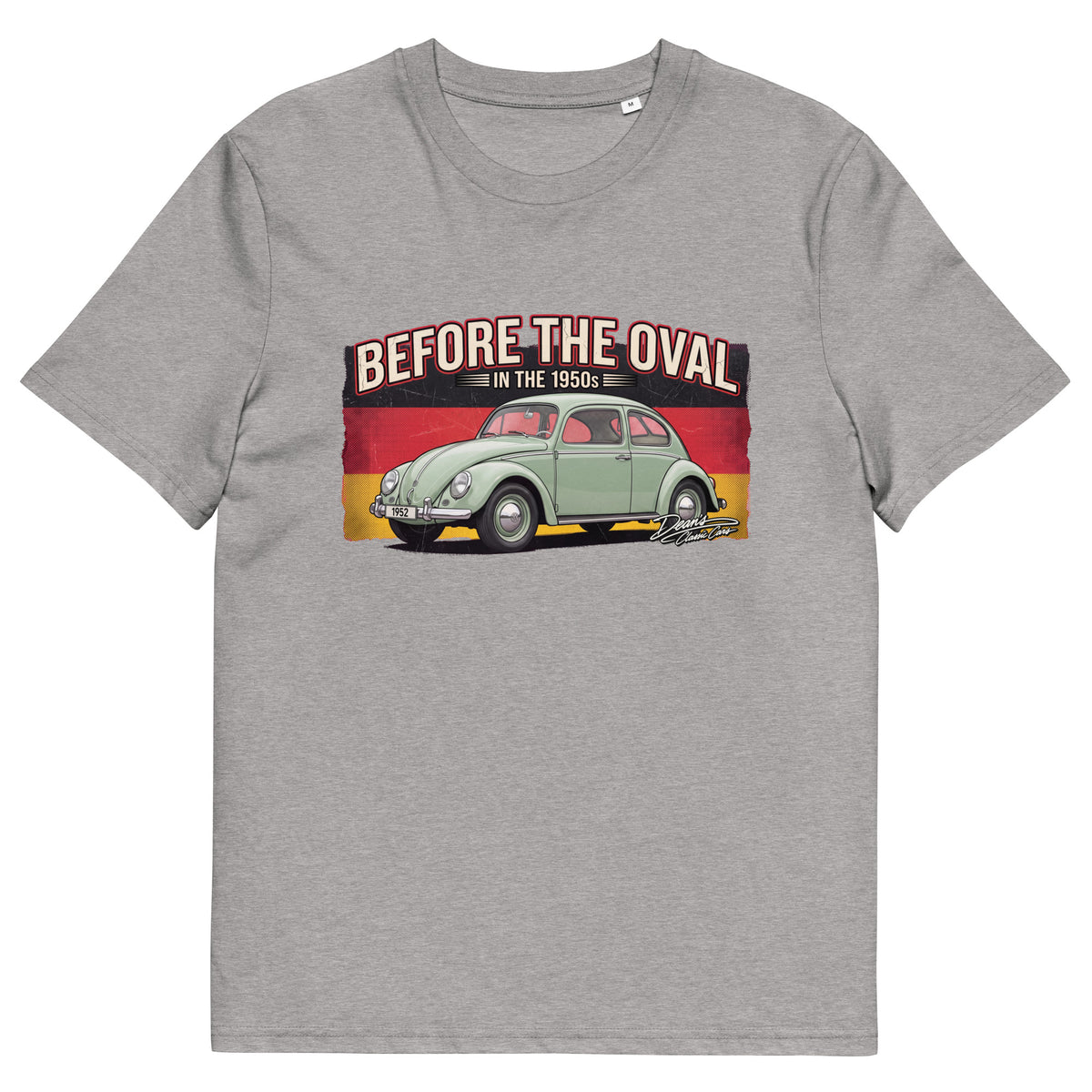 Beetle Split Pastel Green T-Shirt - Dean's Classic Cars