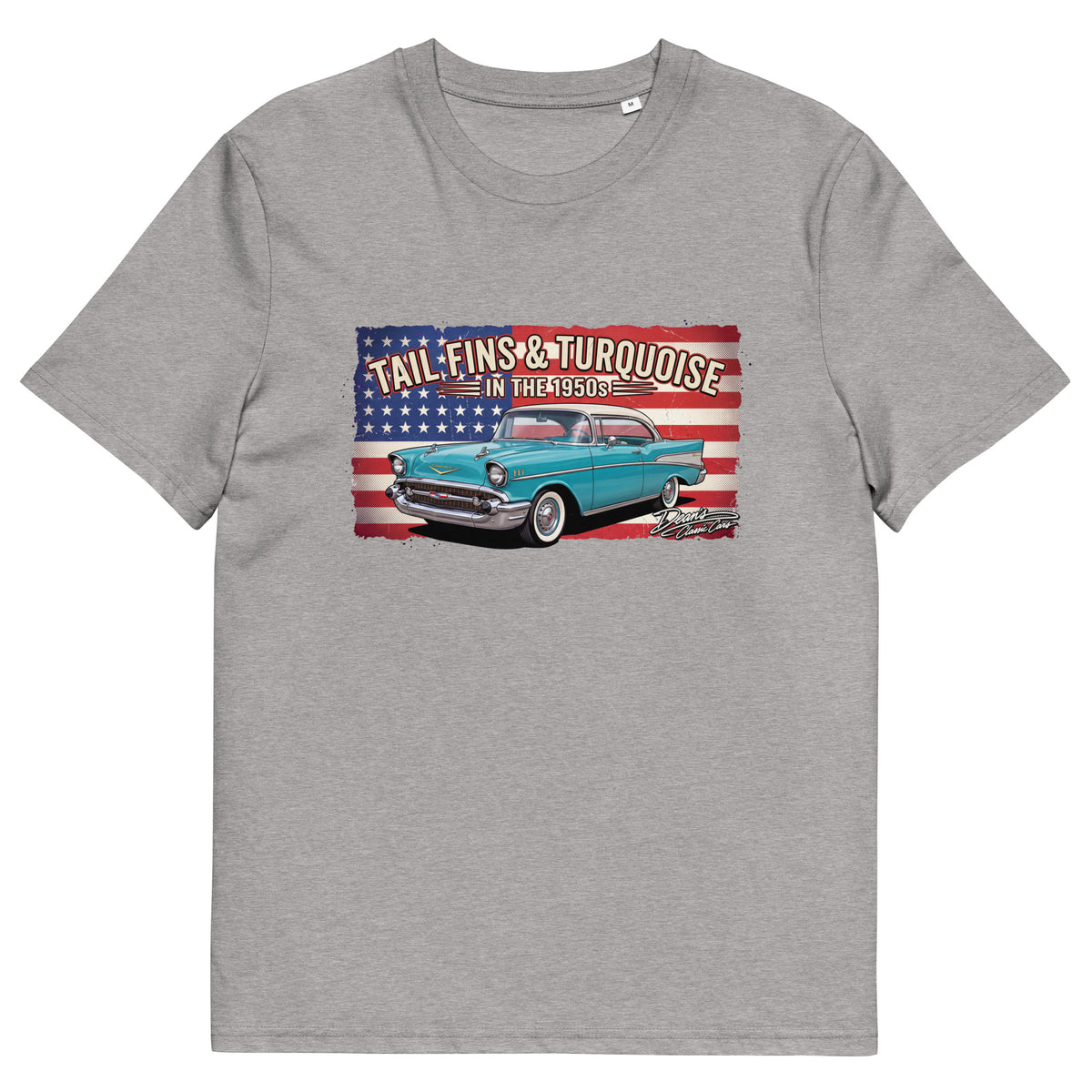 Bel Air Tropical Turquoise T-Shirt - Dean's Classic Cars