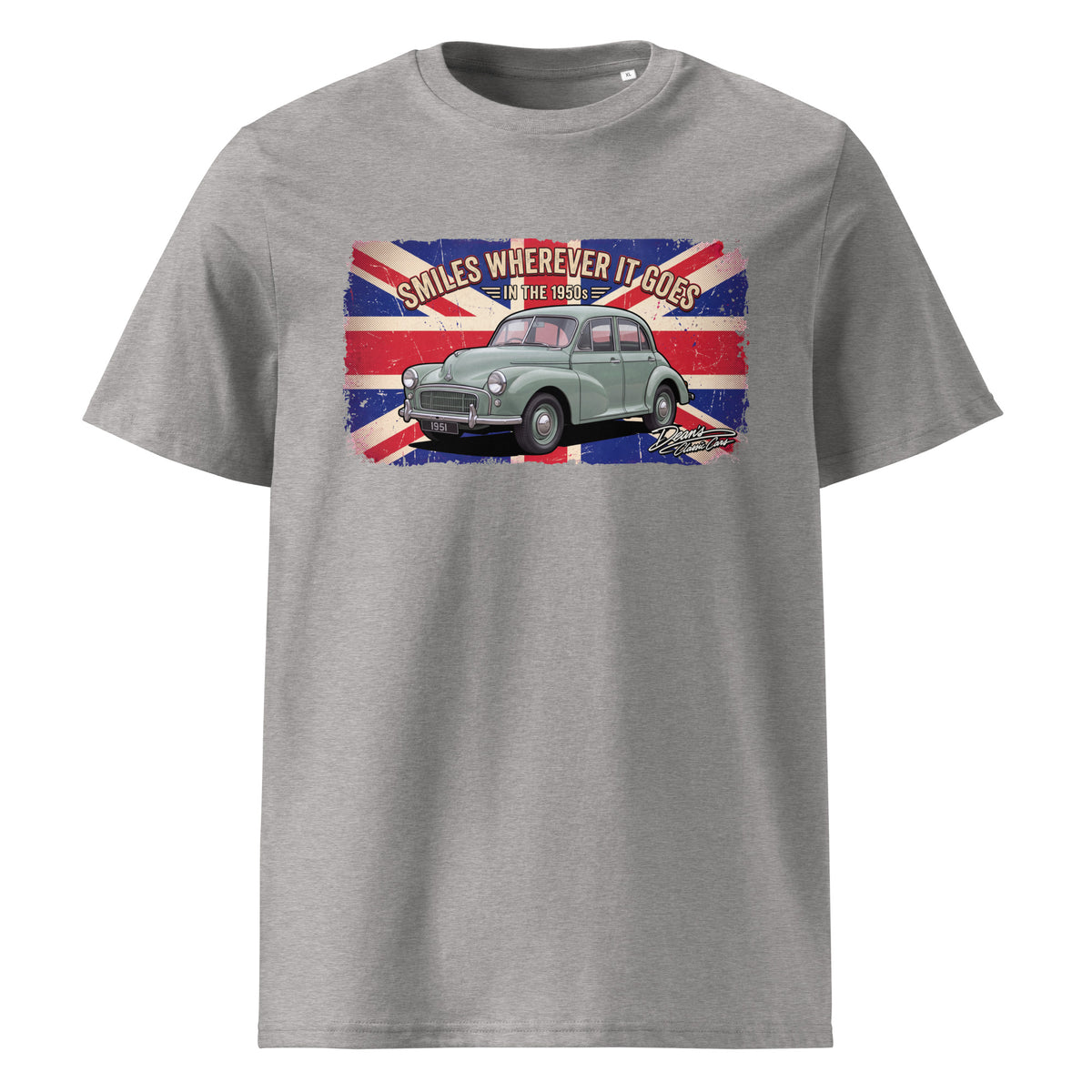 Minor MM Mist Green T-Shirt - Dean's Classic Cars