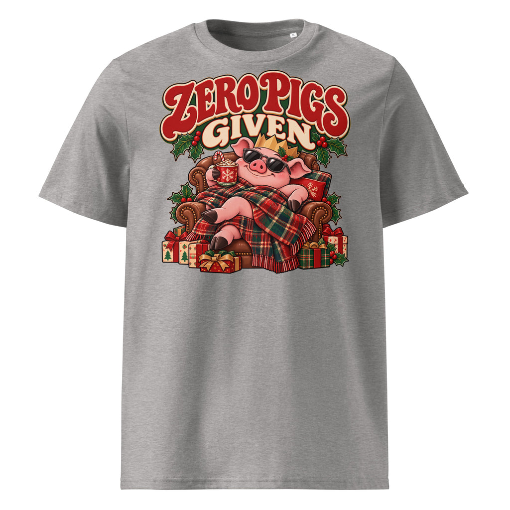 Zero Pigs Given Christmas T-Shirt - Ricki Robin